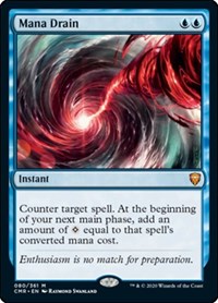 Magic: The Gathering - Commander Legends - Mana Drain - Mythic/080 Lightly Played