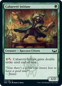 Magic: The Gathering Single - Streets of New Capenna - Cabaretti Initiate - Common/137 Lightly Played