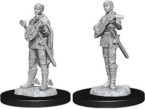 Dungeons & Dragons Nolzur`s Marvelous Unpainted Miniatures: W7 Female Half-Elf Bard