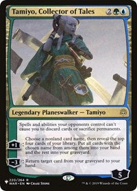 Magic: The Gathering - The List - War of The Spark - Tamiyo, Collector of Tales Rare/220 Lightly Played