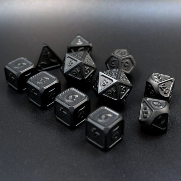 11 Piece RPG Set - Mythica Absolute Midnight