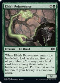 Magic: The Gathering Single - Double Masters 2022 - Elvish Rejuvenator - FOIL Common/144 Lightly Played