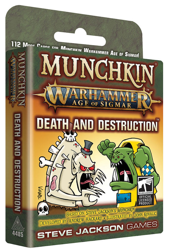 Munchkin: Munchkin Warhammer Age of Sigmar - Death and Destruction Expansion