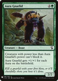 Magic: The Gathering Single - The List - Aura Gnarlid - Common/128 Lightly Played