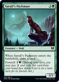 Magic: The Gathering Single - Kaldheim - Sarulf's Packmate - Common/192 Lightly Played