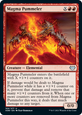 Magic: The Gathering - Innistrad: Crimson Vow - Magma Pummeler FOIL Uncommon/169 Lightly Played