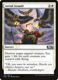 Magic: The Gathering Single - Core Set 2020 - Aerial Assault Common/001 Lightly Played