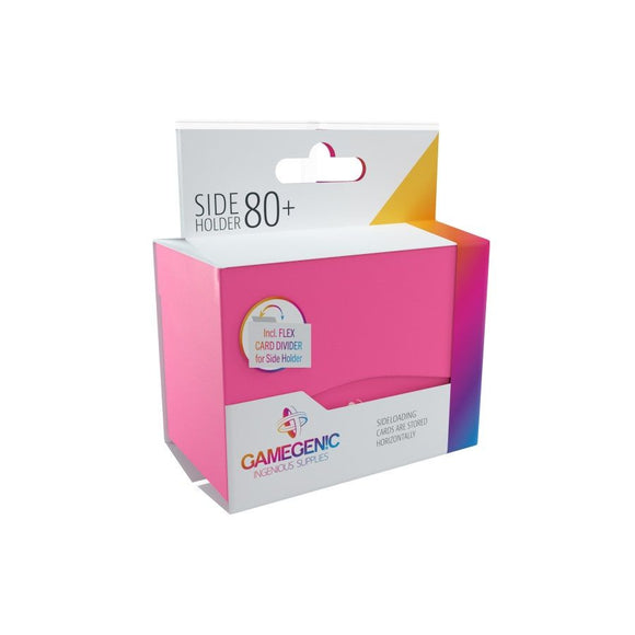 Deck Box: Side Holder 80+ Standard Size- Pink