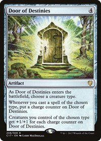 Magic: The Gathering - Commander 2017 -Door of Destinies Rare/208 Lightly Played