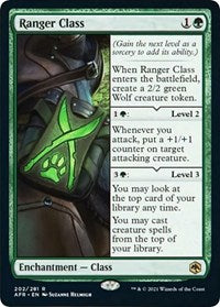 Magic: The Gathering - Adventures in the Forgotten Realms - Ranger Class Rare/202 Lightly Played