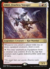 Magic: The Gathering Single - Zendikar Rising - Akiri, Fearless Voyager Rare/220 Lightly Played