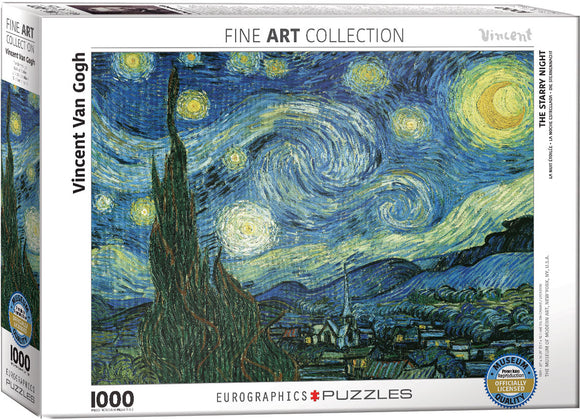 EuroGraphics Starry Night by Vincent van Gogh 1000-Piece Puzzle
