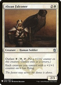 Magic: The Gathering - The List - Abzan Falconer - Uncommon/002 Lightly Played