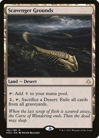 Magic: The Gathering - Hour of Devastation - Scavenger Grounds - Rare/182 Lightly Played