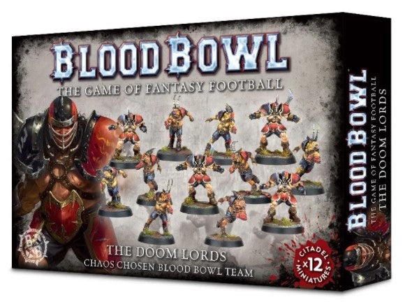 Warhammer Fantasy - The Doom Lords - Chaos Chosen Blood Bowl Team