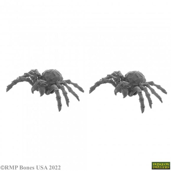 Bones USA Dungeon Dwellers - GIANT SPIDER (77025) (2) 07051
