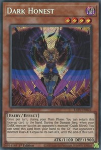 Yu-Gi-Oh! YuGiOh Single - Lightning Overdrive - Dark Honest - Secret Rare/LIOV-EN022 Lightly Played