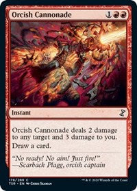 Magic: The Gathering - Time Spiral: Remastered - Orcish Cannonade Common/178 Lightly Played