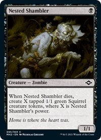 Magic: The Gathering - Modern Horizons 2 - Nested Shambler Common/095 Lightly Played