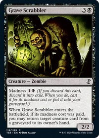 Magic: The Gathering - Time Spiral: Remastered - Grave Scrabbler Common/118 Lightly Played