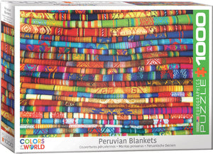 EuroGraphics Peruvian Blankets 1000-Piece Puzzle
