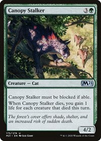 Magic: The Gathering Single - Core Set 2021 - Canopy Stalker (Foil) Uncommon/175 Lightly Played