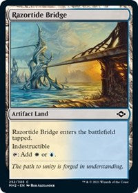 Magic: The Gathering - Modern Horizons 2 - Razortide Bridge Foil Common/252 Lightly Played