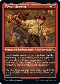 Magic: The Gathering Single - Commander Legends: Battle for Baldur's Gate - Tavern Brawler (Foil Etched) - Common/511 Lightly Played