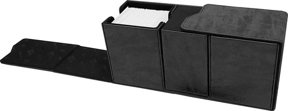 Alcove Vault Deck Box: Suede Collection - Jet