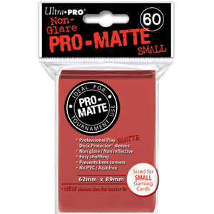 Deck Protectors Mini: Pro-Matte Red(60)