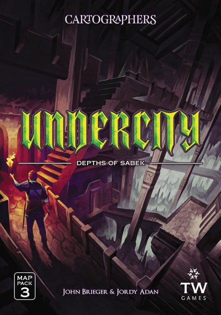 Cartographers: Heroes - Map Pack 1 Undercity