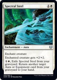 Magic: The Gathering Single - Kaldheim - Spectral Steel - Uncommon/030 Lightly Played