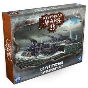 Dystopian Wars: Constitution Battlefleet Set