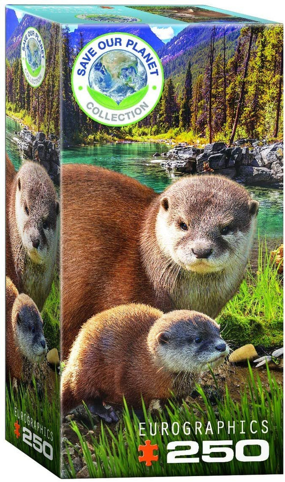 Eurographics Otters 250 Piece Puzzle