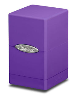 ULTRA PRO: SATIN TOWER DECK BOX - PURPLE 84181