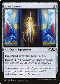 Magic: The Gathering - Core Set 2021 - Short Sword - Common/236 Lightly Played