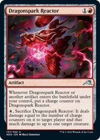 Magic: The Gathering Single - Kamigawa: Neon Dynasty - Dragonspark Reactor Uncommon/137 Lightly Played