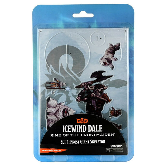 DUNGEONS AND DRAGONS: IDOLS OF THE REALMS: ICEWIND DALE 2D MINIATURES: FROST GIANT SKELETON