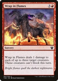 Magic: The Gathering - Theros Beyond Death - Wrap in Flames Common/164 Moderately Played
