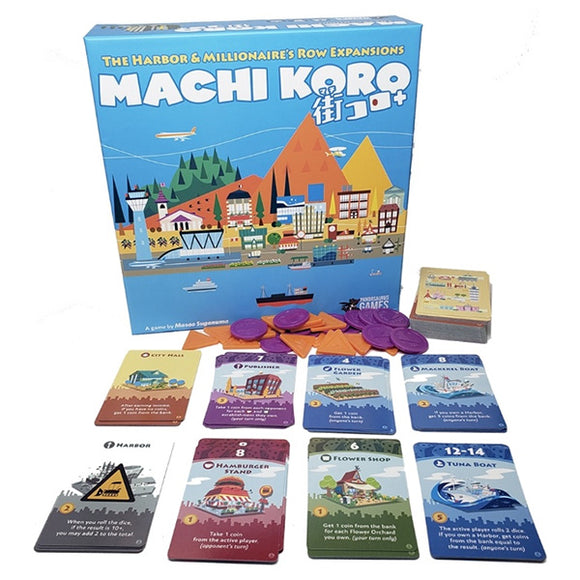 Machi Koro, 5th Anniversary: Harbor & Millionaire's Row Expansions
