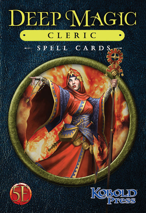 Deep Magic Spell Cards: Cleric (5E)