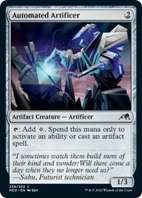 Magic: The Gathering Single - Kamigawa: Neon Dynasty - Automated Artificer - Common/239 Lightly Played