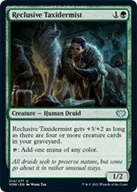 Magic: The Gathering - Innistrad: Crimson Vow - Reclusive Taxidermist Uncommon/214 Lightly Played