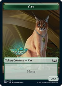 Magic: The Gathering Single - Streets of New Capenna - Cat Token - Token/009 Lightly Played