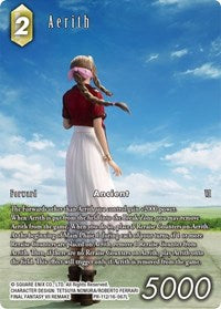 Final Fantasy Single - Emissaries of Light - Aerith (Full Art) PR-112/16-067L Lightly Played