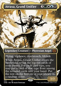 Magic: The Gathering Single - Phyrexia: All Will Be One - Atraxa, Grand Unifier (Showcase) - Mythic/316 Lightly Played