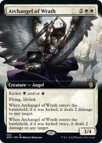 Magic: The Gathering Single - Dominaria United - Archangel of Wrath (Extended Art) - Rare/384 Lightly Played