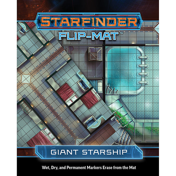 Starfinder RPG: Flip-Mat- Giant Starship