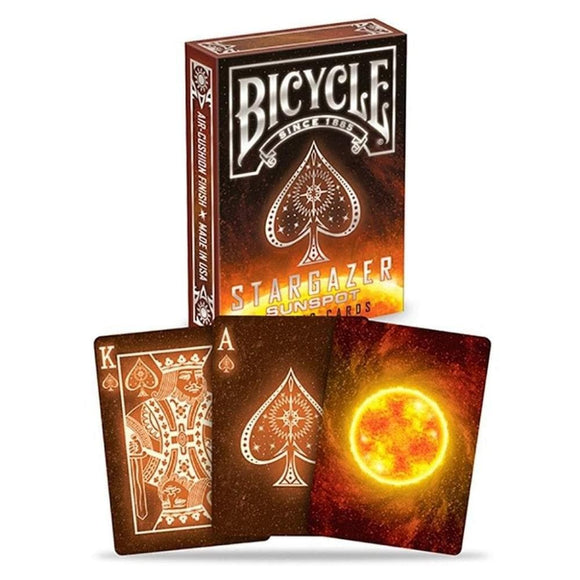 Stargazer Sunspot Bicycle Playing Cards