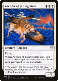 Magic: The Gathering Single - Theros Beyond Death - Archon of Falling Stars Uncommon/002 Lightly Played